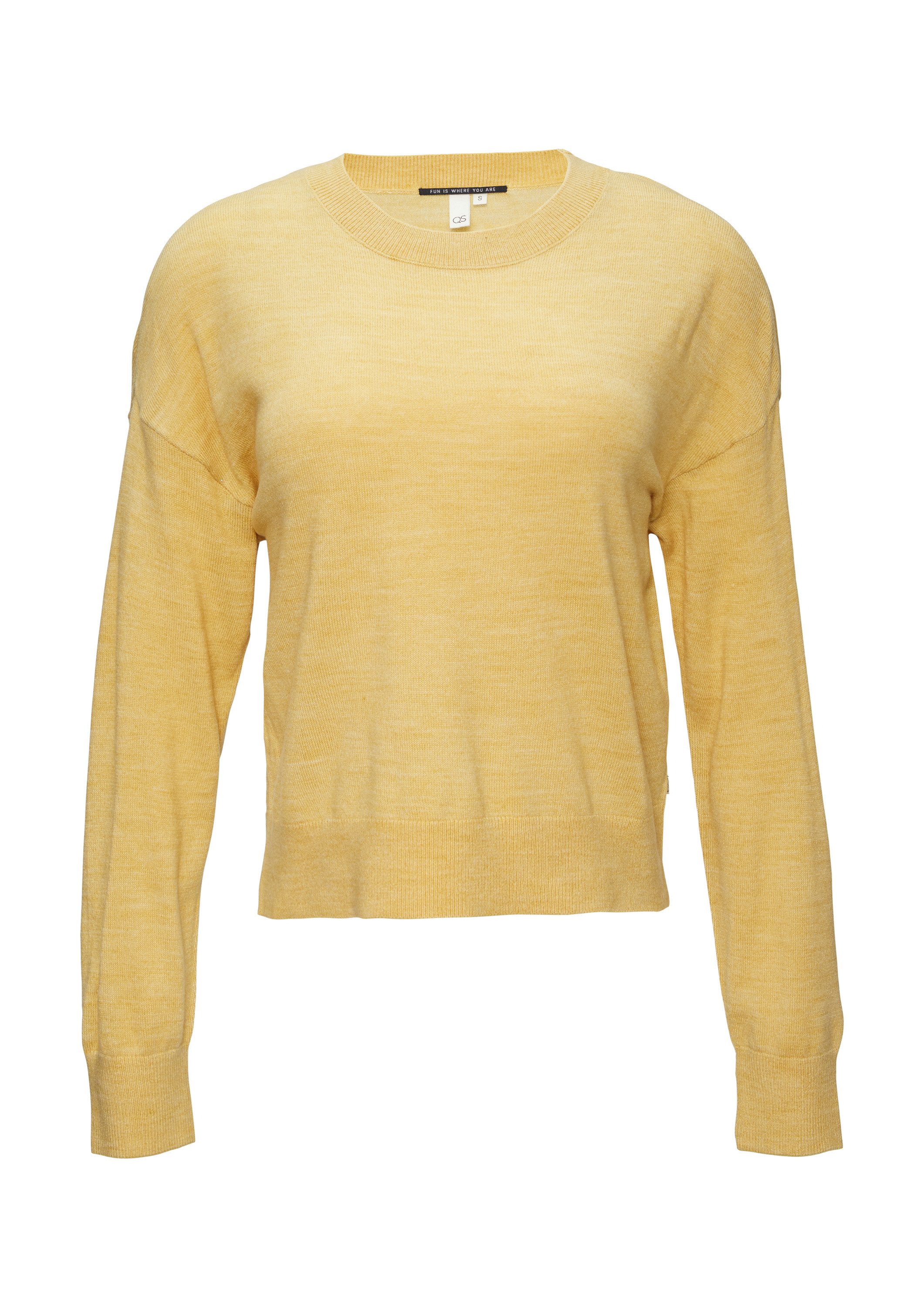 QS Longpullover Strickpullover (1-tlg) günstig online kaufen