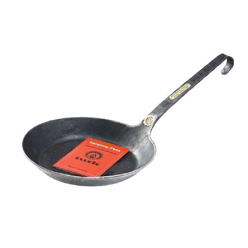 turk Bratpfanne Albert Turk Bratpfanne mit Hakenstiel Ř 28 cm, Gusseisen (1 Pfanne, 1 Bratpfanne)