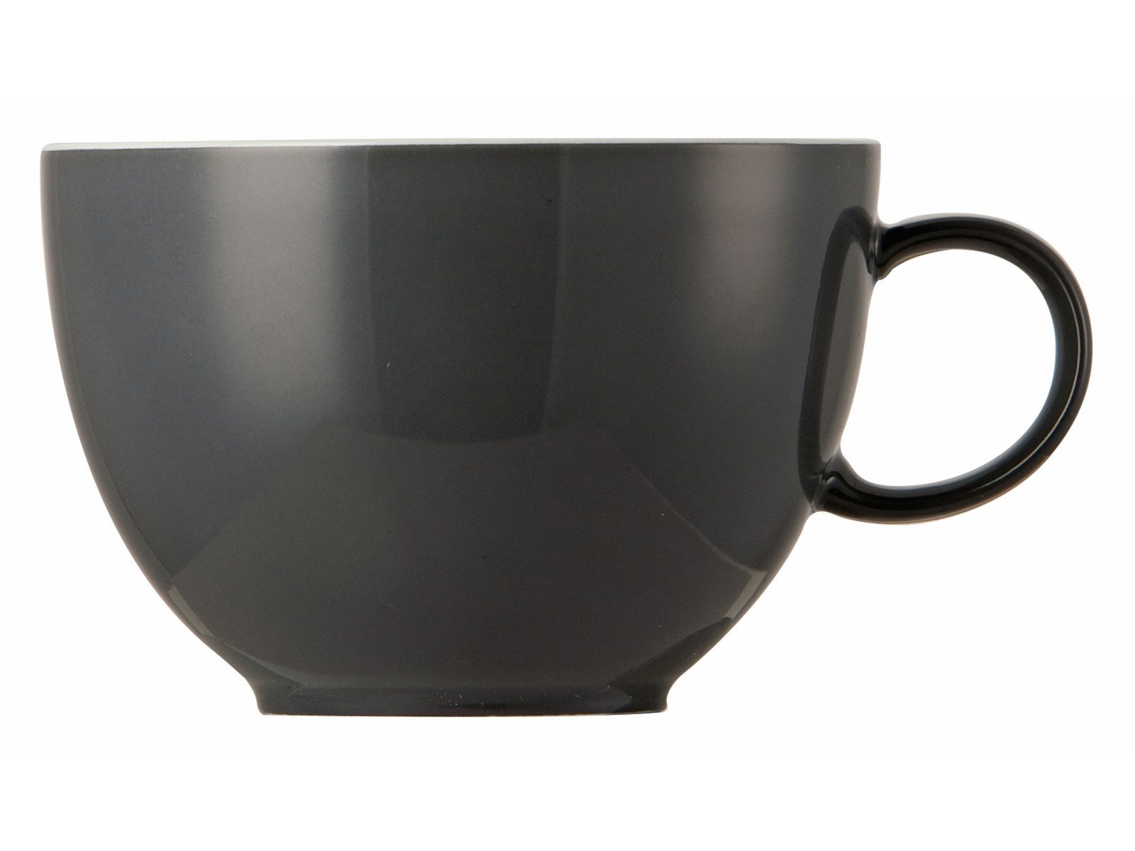 Thomas Porzellan Tasse Sunny Day Grey Tee-/Kombi-Obertasse 0,2 l, Porzellan, Tassen