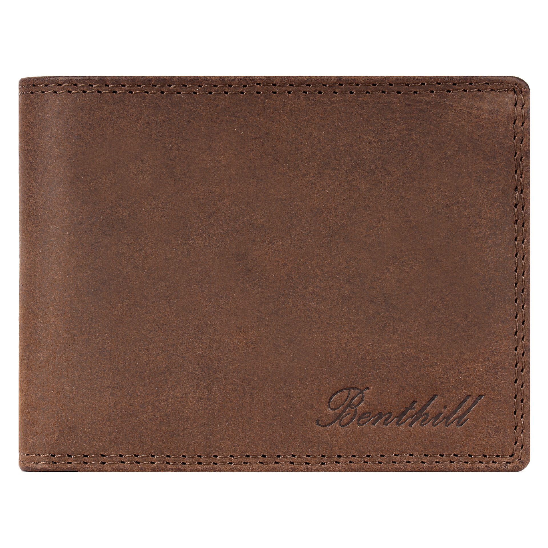 Benthill Geldbörse Herren Echt Leder Portemonnaie RFID mit vielen Kartenfäc günstig online kaufen