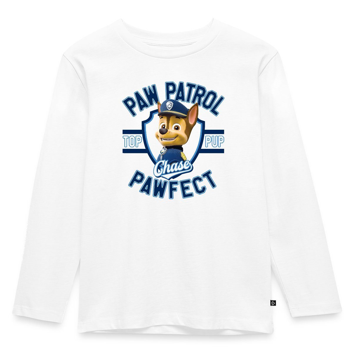 T-Shirt Paw Patrol Chase Pawfect Kinder Premium Langarmshirt