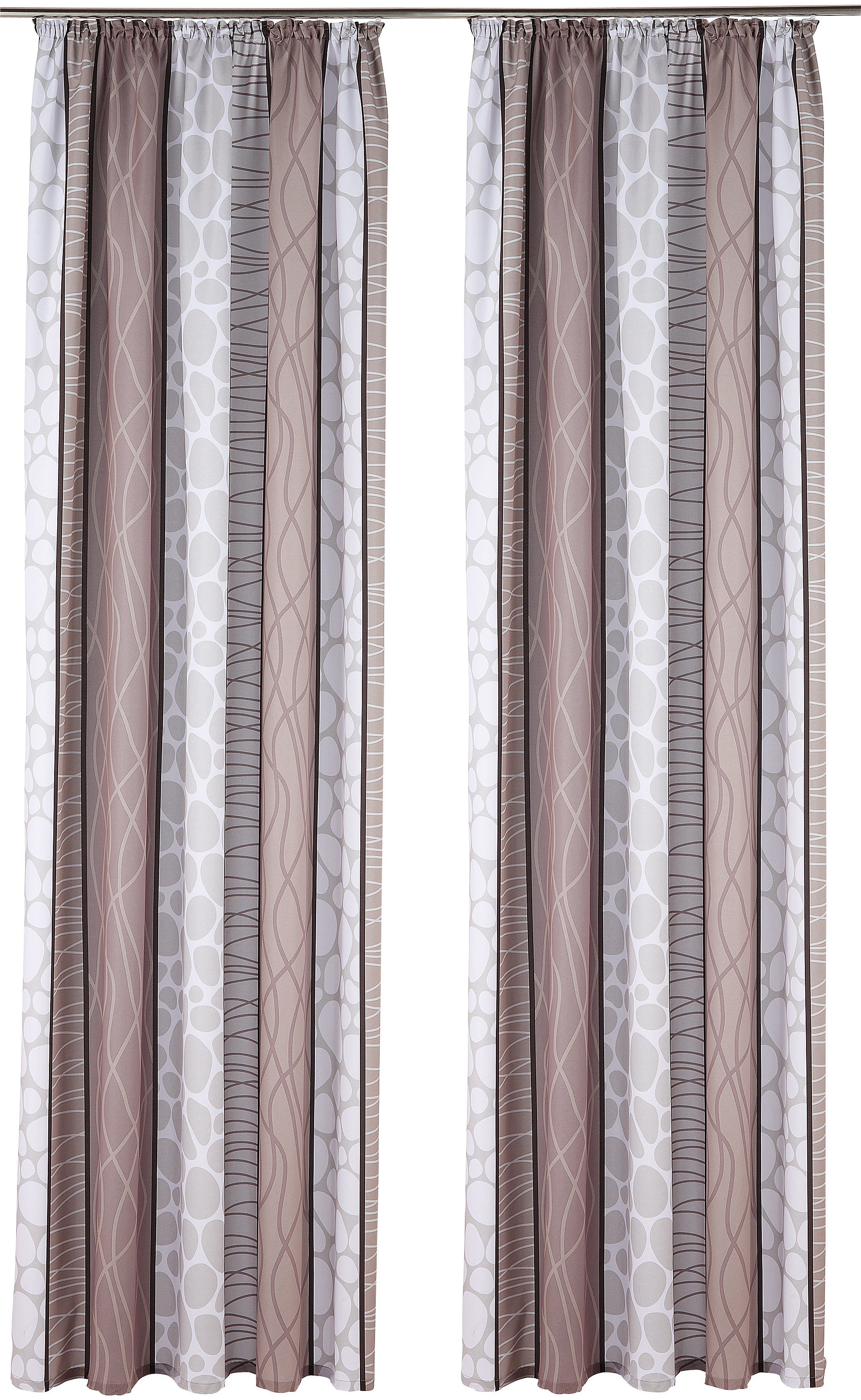 Flächen Gardine Vorhang Schal grau anthrazit edel schimmer w Neu 45 x 260 