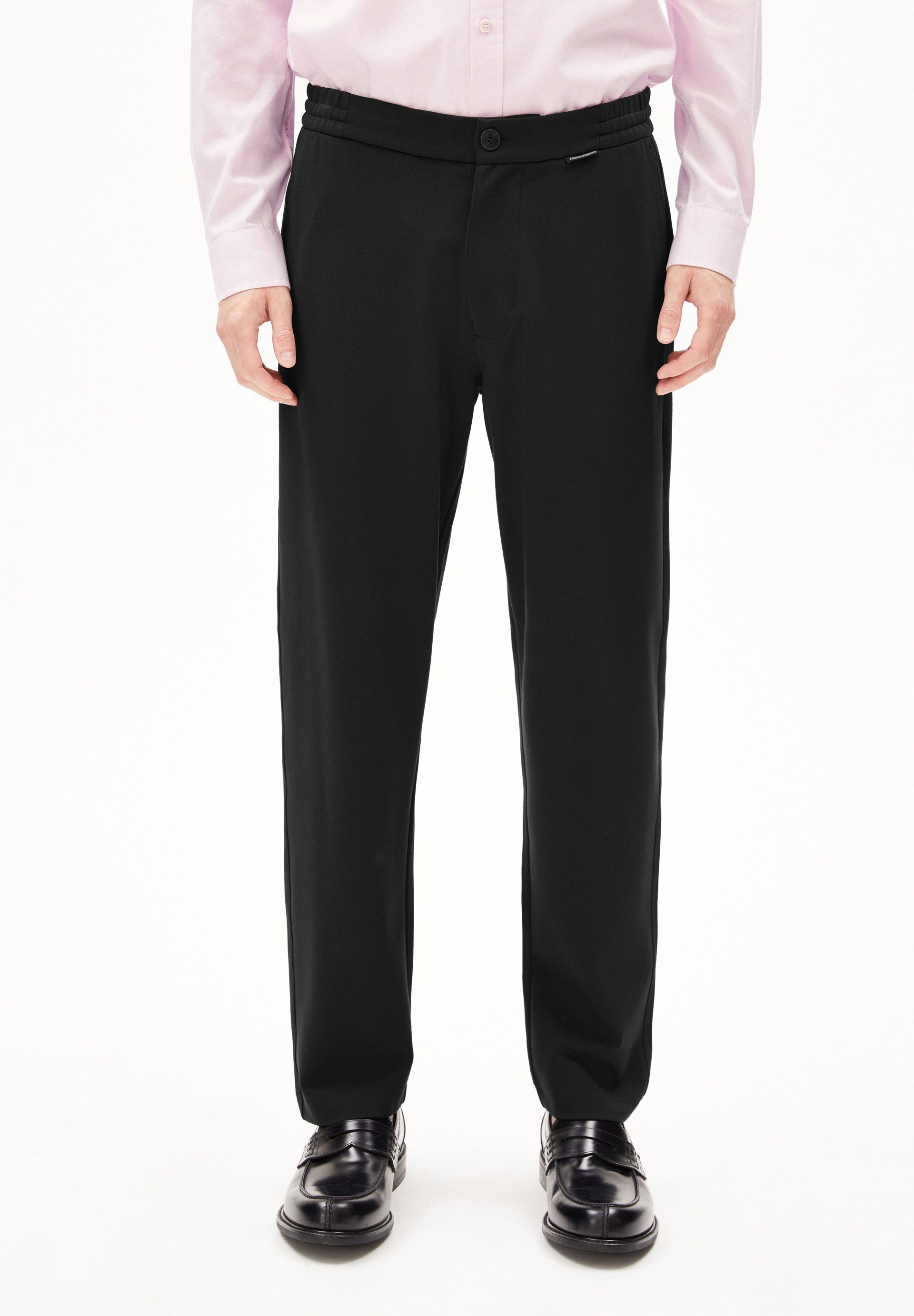 Armedangels Stoffhose TAARNO (Tapered Fit) Jerseyhose aus LENZING™ ECOVERO™ Viskose Mix