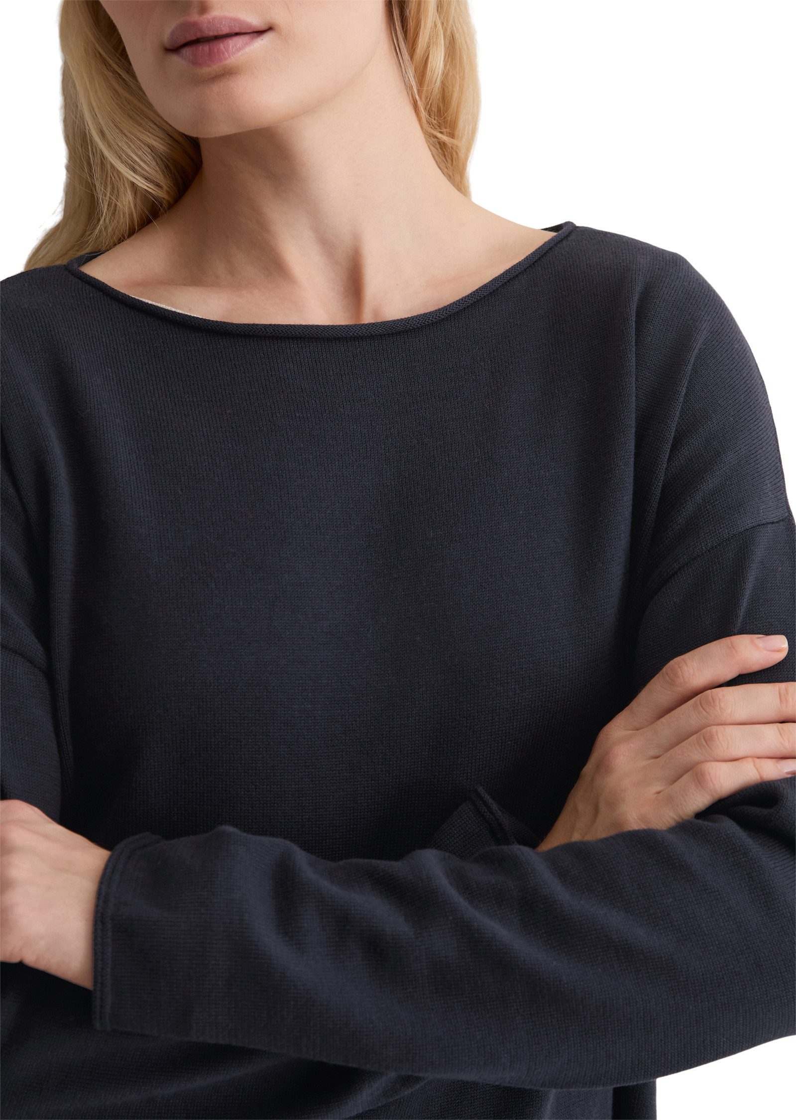 Marc O'Polo Strickpullover aus reiner Bio-Baumwolle