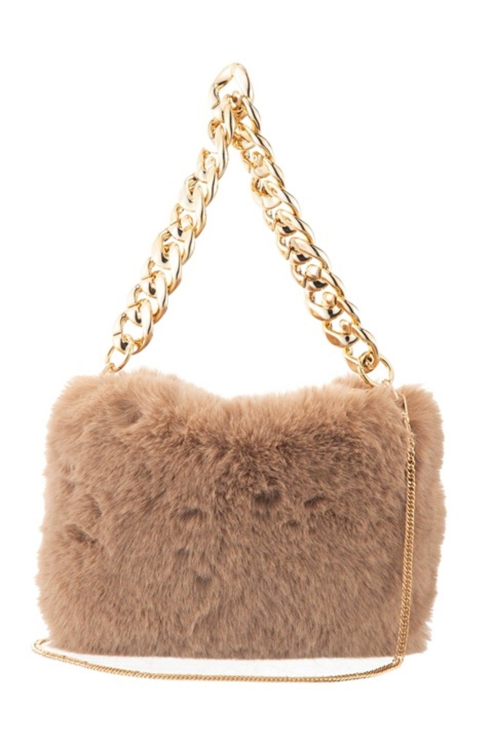 Capelli New York Umhängetasche Kunstfelltasche- Made in Italy - günstig online kaufen