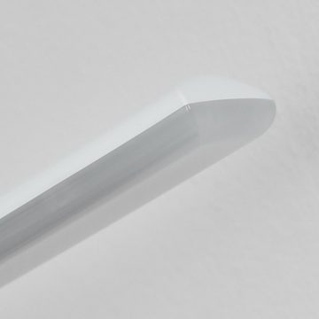 hofstein Tischleuchte »Nuarsaz« verstellbare Tischleuchte aus Metall/Kunststoff in Weiß, 3000 Kelvin, 520 Lumen, m. Touch-Dimmer u.USB-Anschluss, Ladefunktion