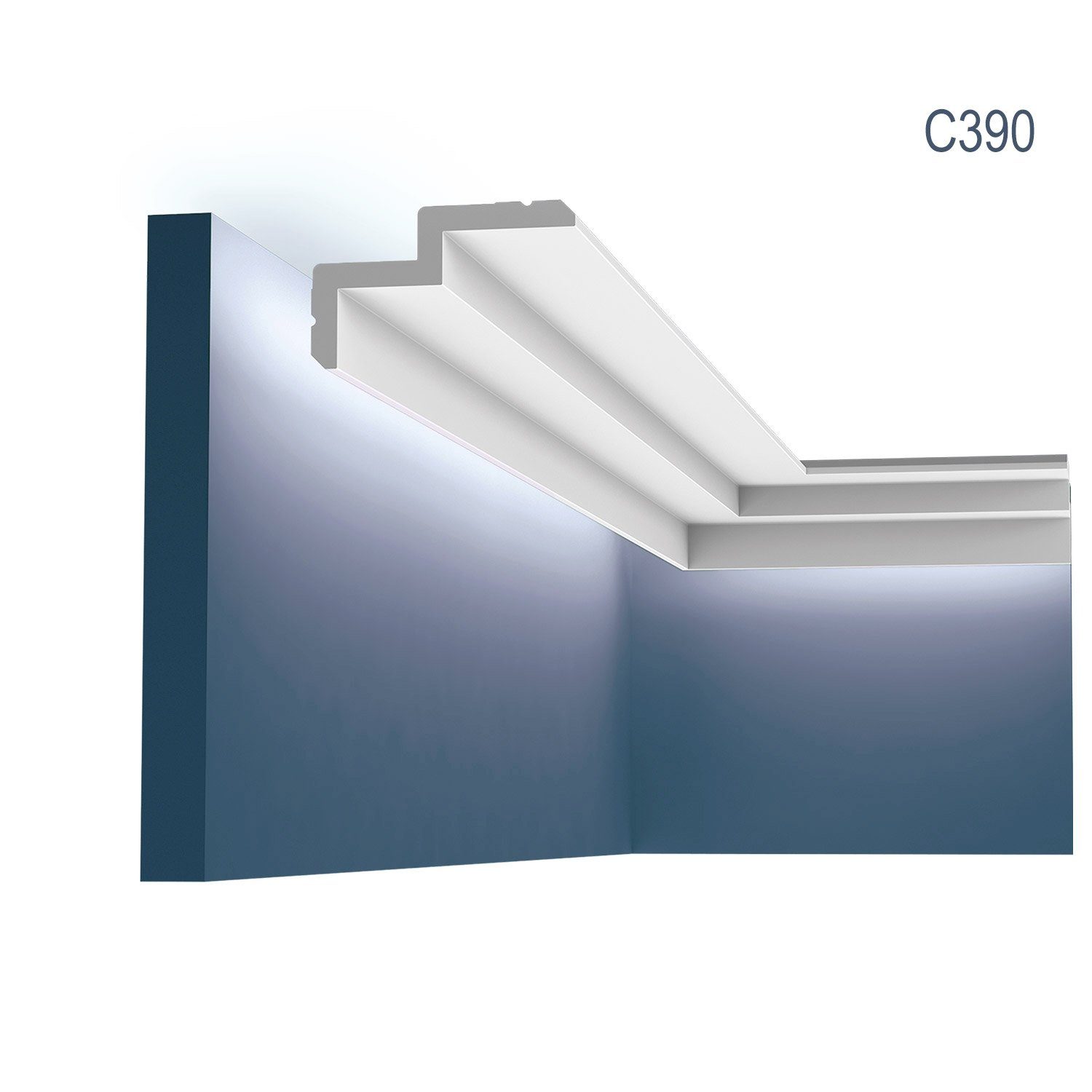 Thumbnail - Orac Decor Deckenleiste C390 MODERN Eckleisten 1 Karton SET 10 Zierleisten 20 m, kleben, Purotouch®, 10-St., 1 Karton SE...