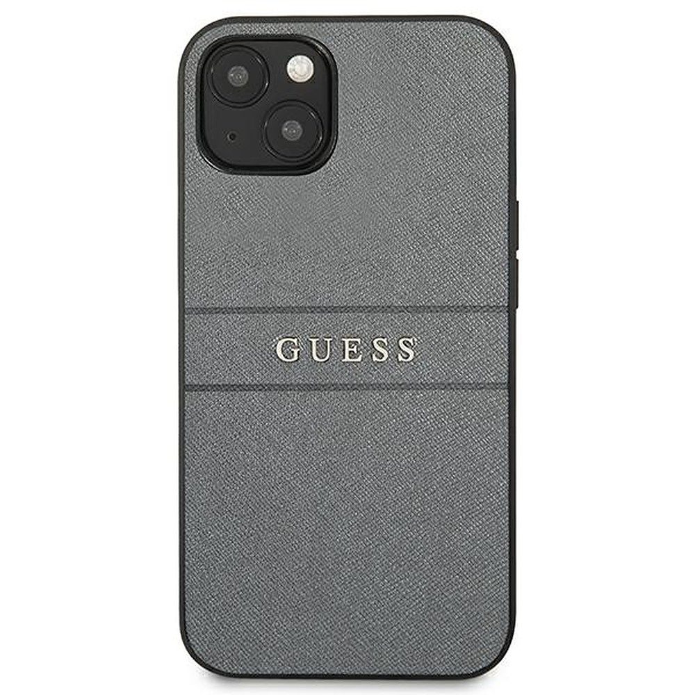 Guess Armband Schutzhülle Handyschale Hartschale (Spar-Set, 1-tlg., 5, 4 Zoll passgenau), Saffiano-Struktur, Hartschale, passgenau