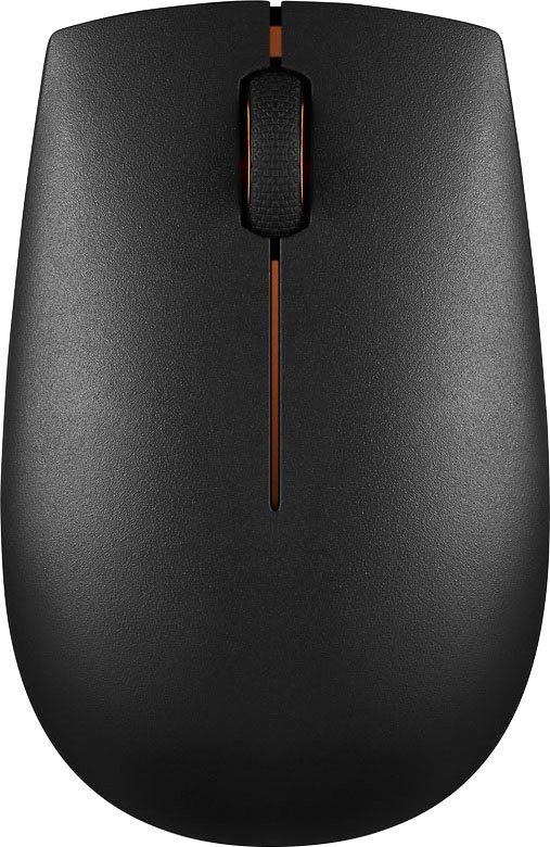 Lenovo 300 kompakte Funkmaus (Funk, USB) ergonomische Maus