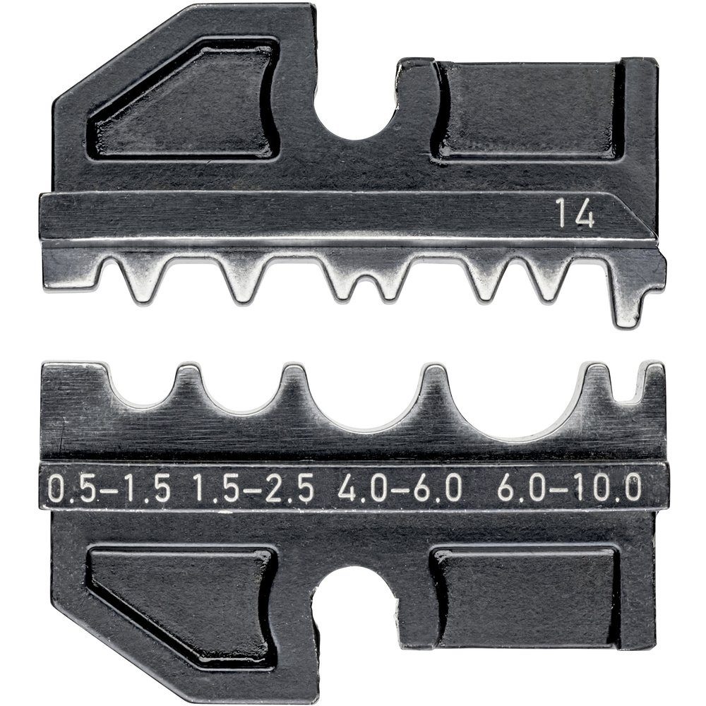 Thumbnail - Knipex Crimpzange Knipex 97 49 14 Crimpeinsatz Unisolierte Quetschverbinder, Unisoliert