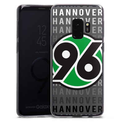 DeinDesign Handyhülle Offizielles Lizenzprodukt Hannover 96 - H96, Samsung Galaxy S9 Slim Case Silikon Hülle Ultra Dünn Schutzhülle