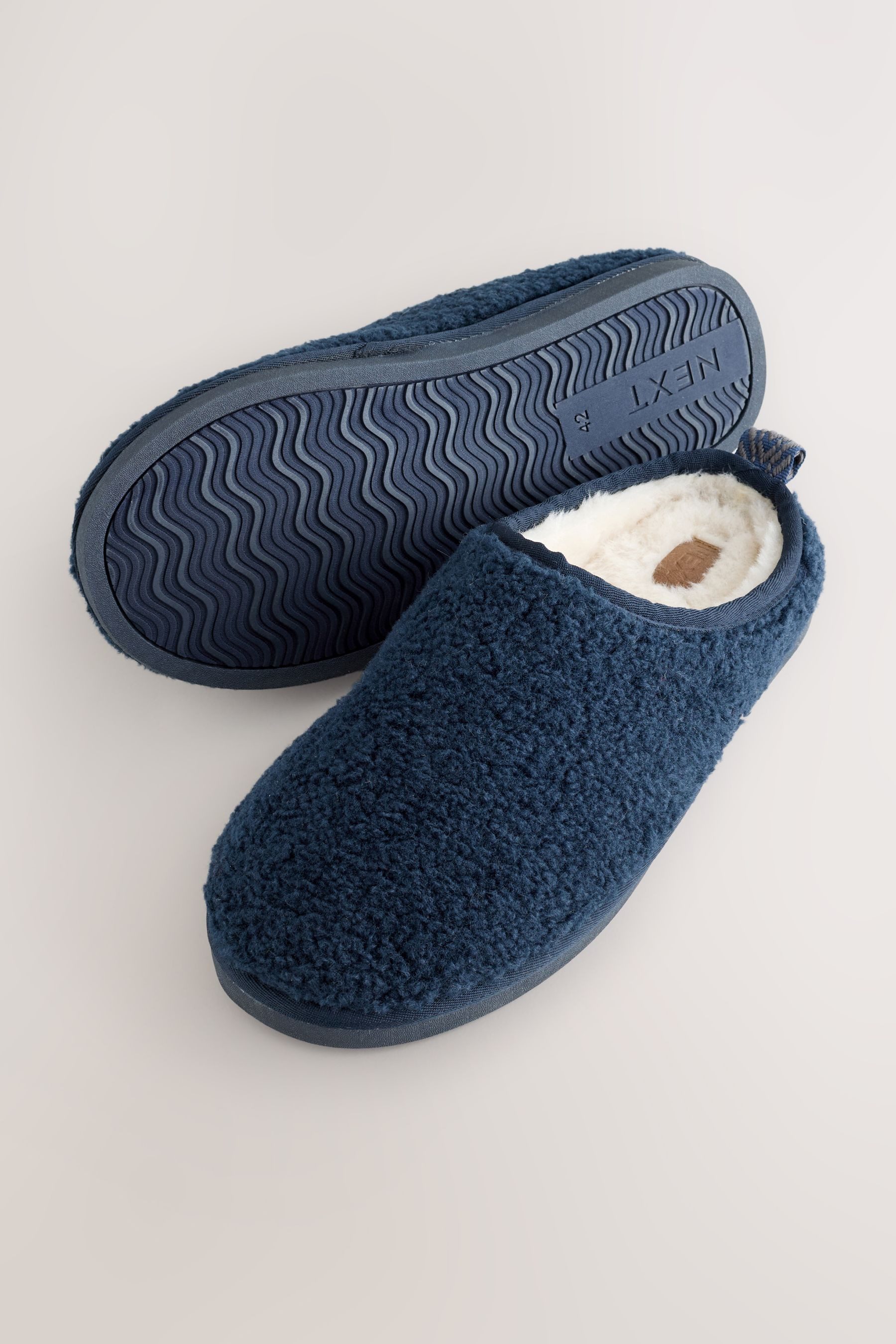 Next Pantoletten aus Teddyfutter Hausschuh (1-tlg)