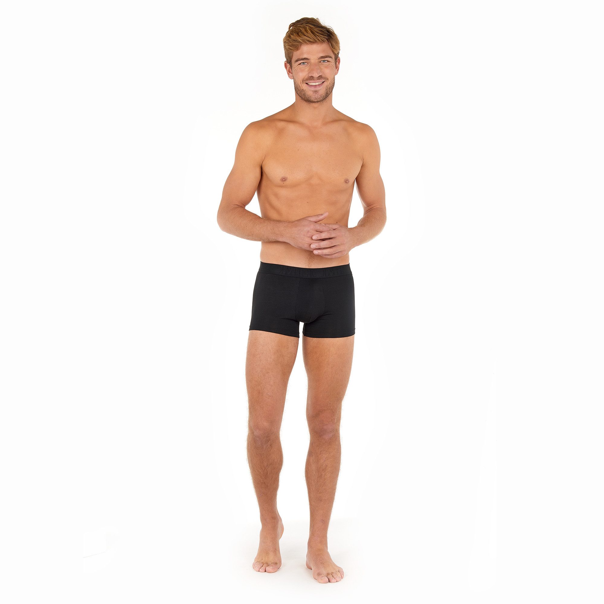Hom Boxershorts Tonal (3er Pack) Cotton-Mix, elastisch