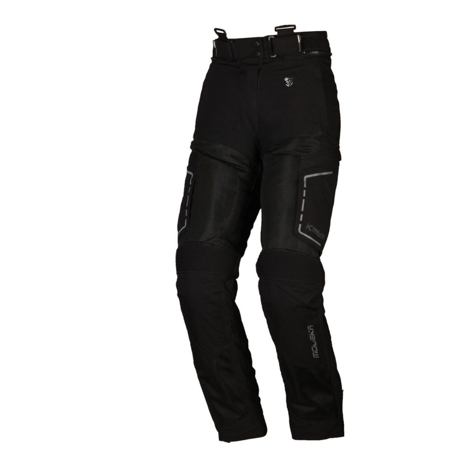 Modeka Motorradhose Khao Air Damen Motorrad Textilhose Wasserdicht Atmungsaktiv winddicht protektoren wasserdichte