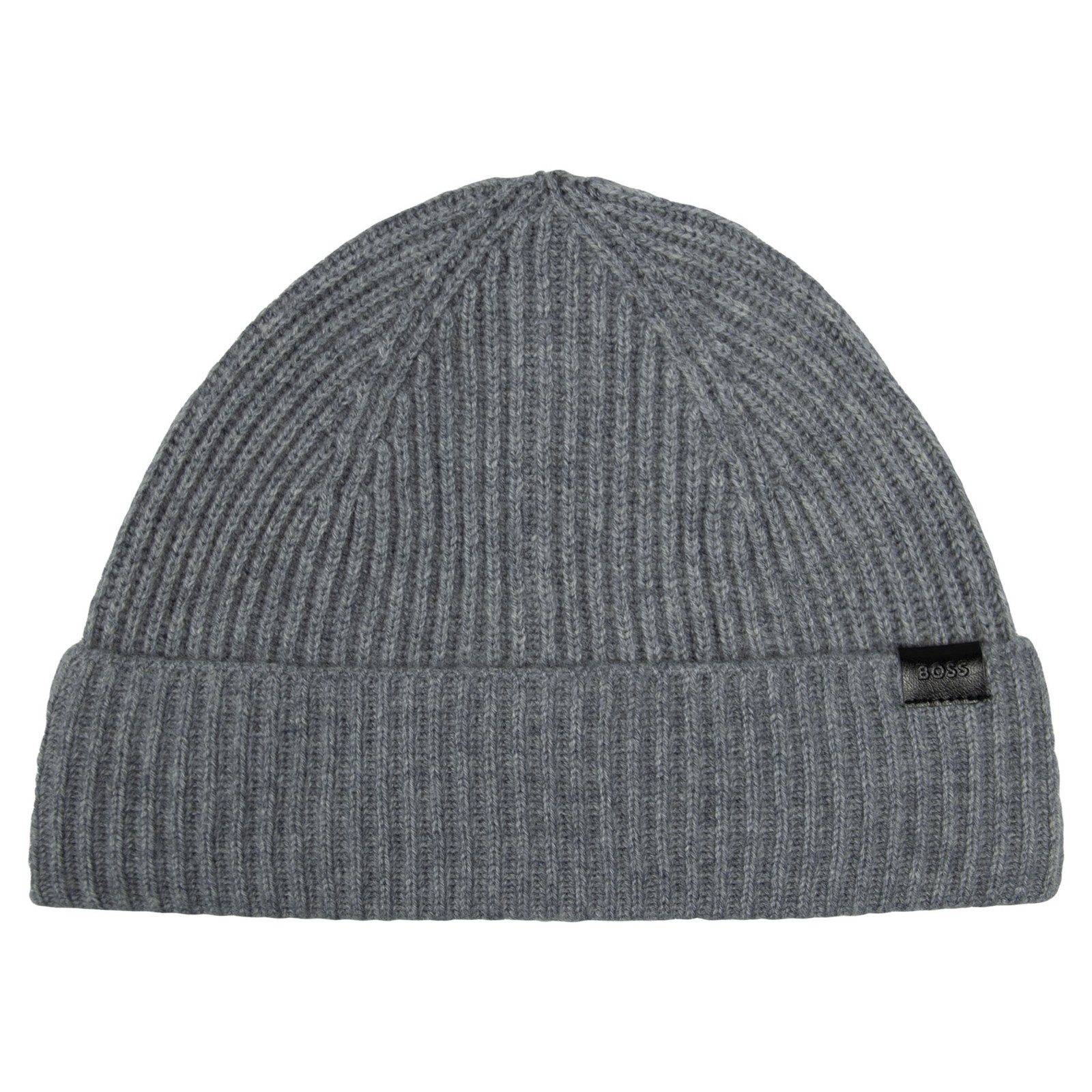 BOSS Strickmütze Filippo mit Markenpatch günstig online kaufen