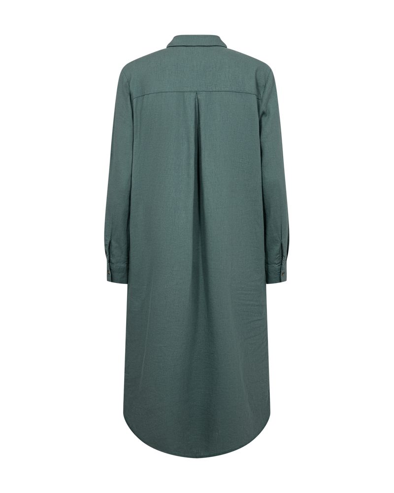 FREEQUENT Blusenkleid FQLAVA-SH-DR bequeme Passform, mit Brusttasche