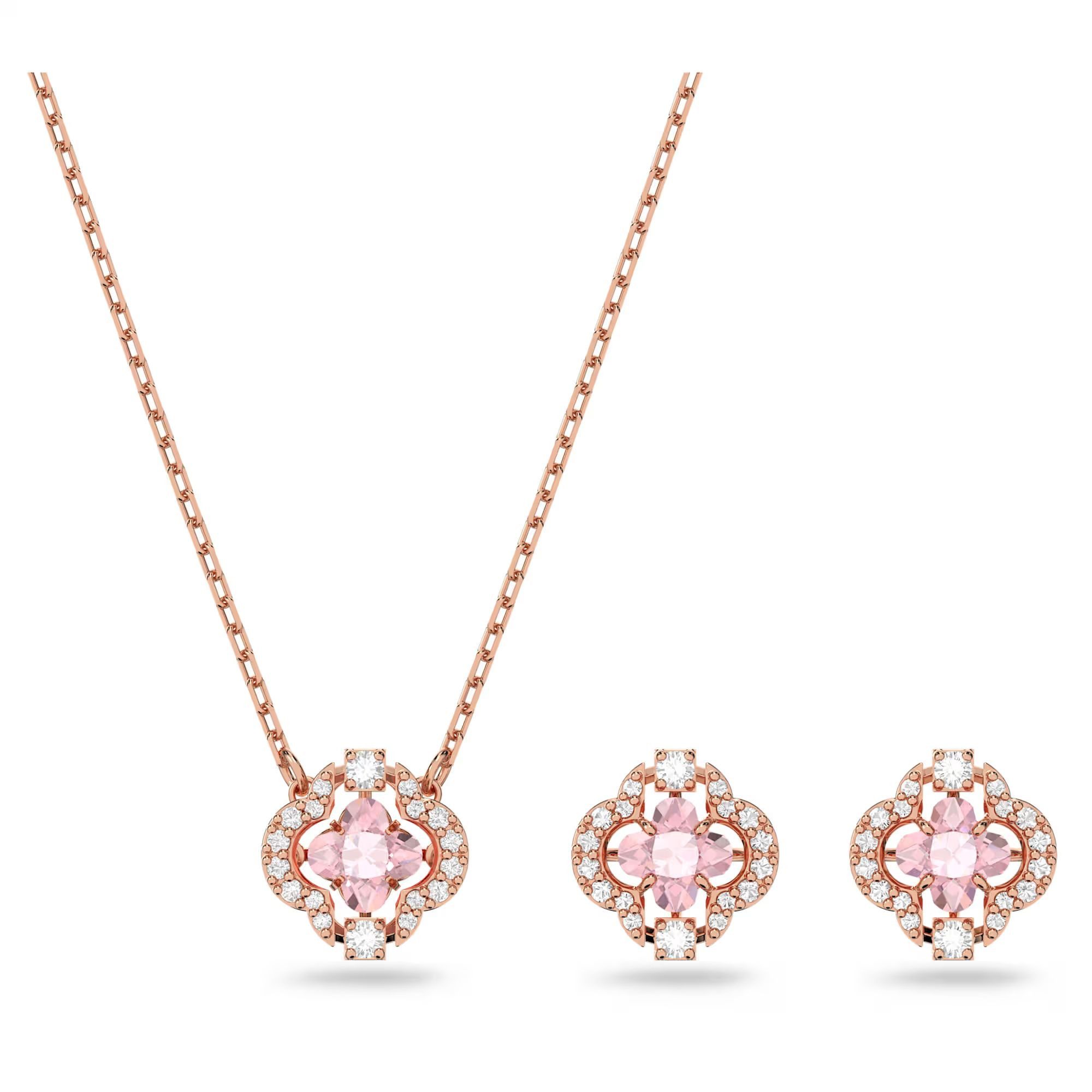 Swarovski Ohrring und Ketten Set Schmuckset günstig online kaufen