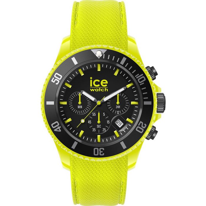 ice-watch Chronograph ICE chrono - Neon yellow - Large - CH 019838