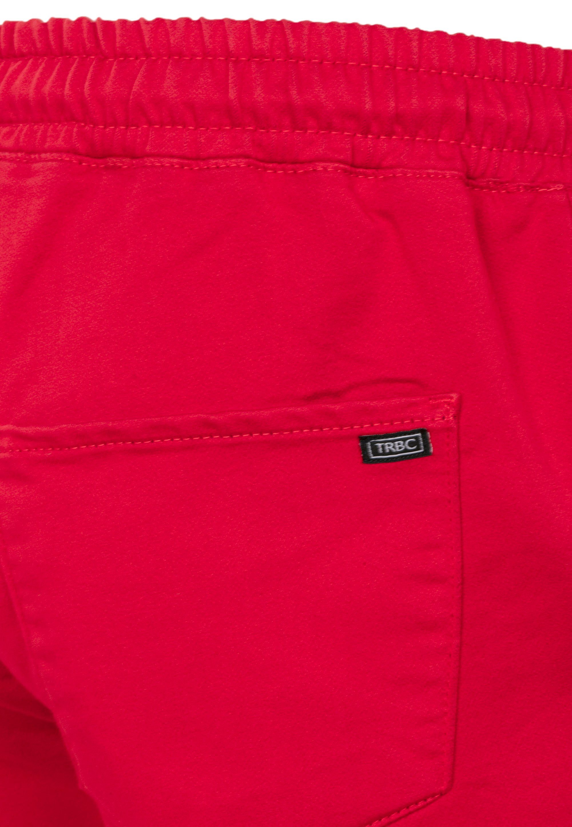RedBridge Shorts Hastings mit rot Kordelzug praktischem