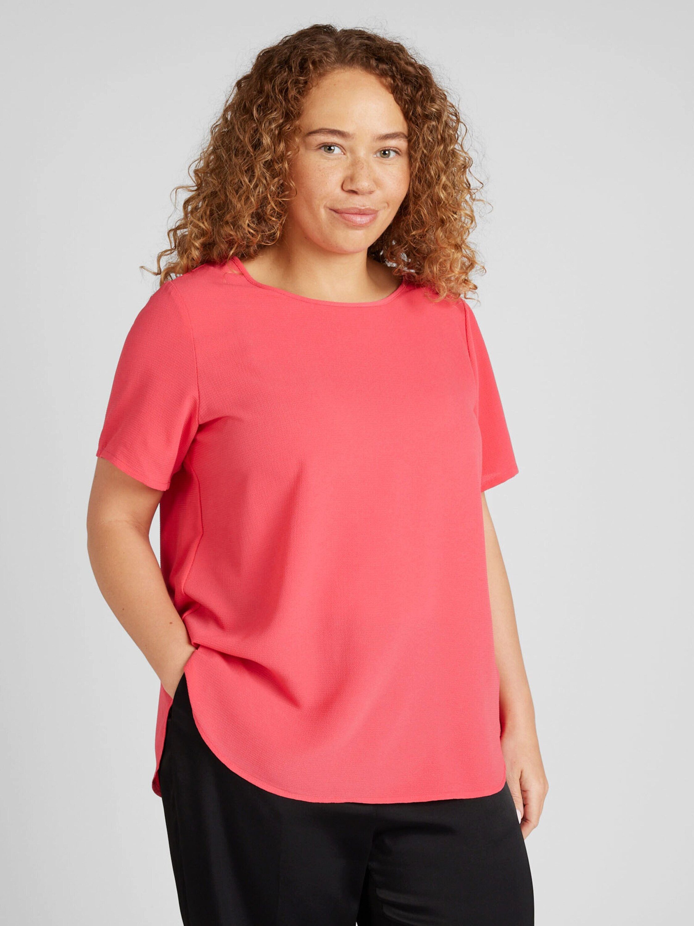 ONLY CARMAKOMA Kurzarmbluse VICA (1-tlg) Cut-Outs günstig online kaufen