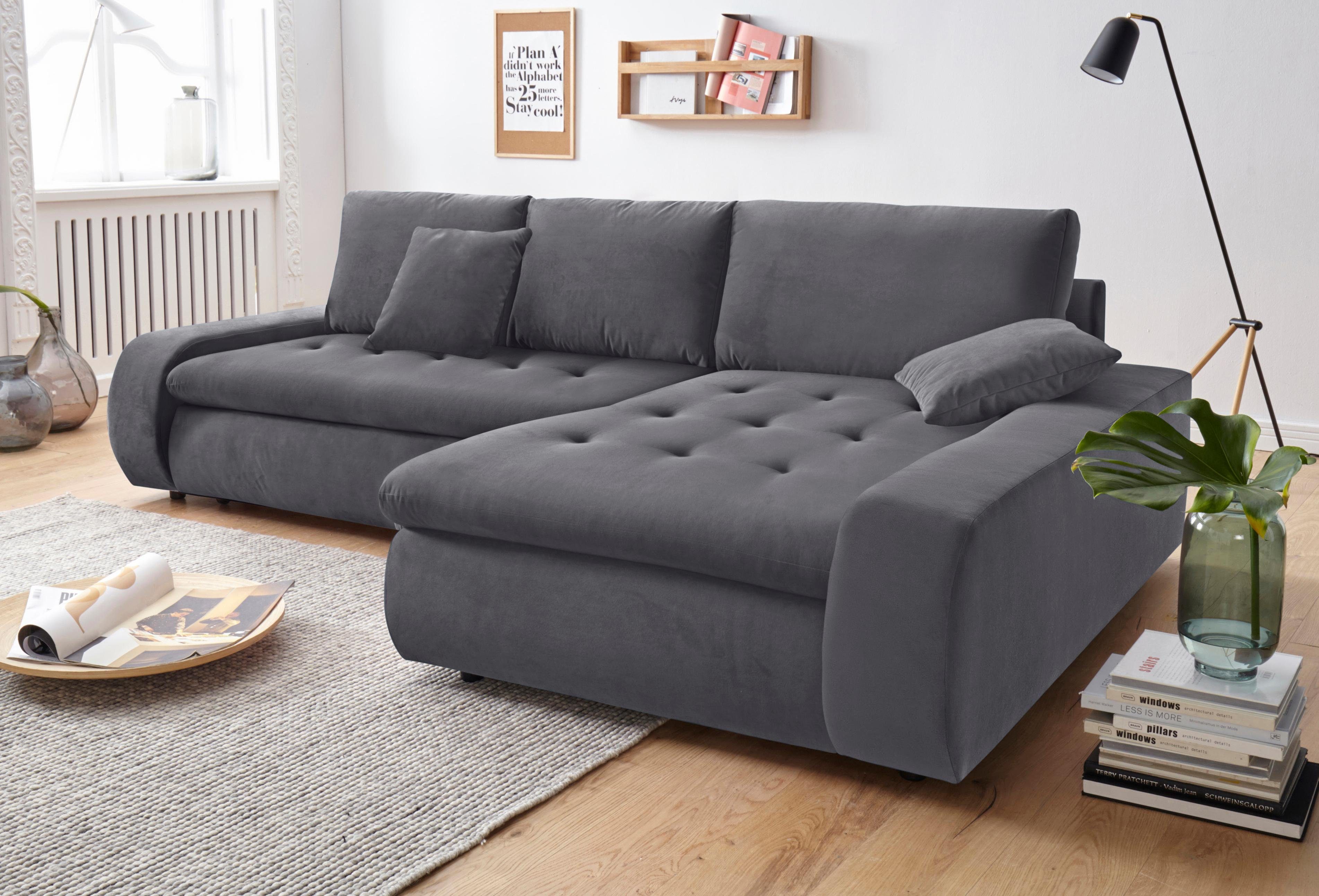 TRENDMANUFAKTUR Ecksofa Indie II, tolle Detailverarbeitung, günstig online kaufen