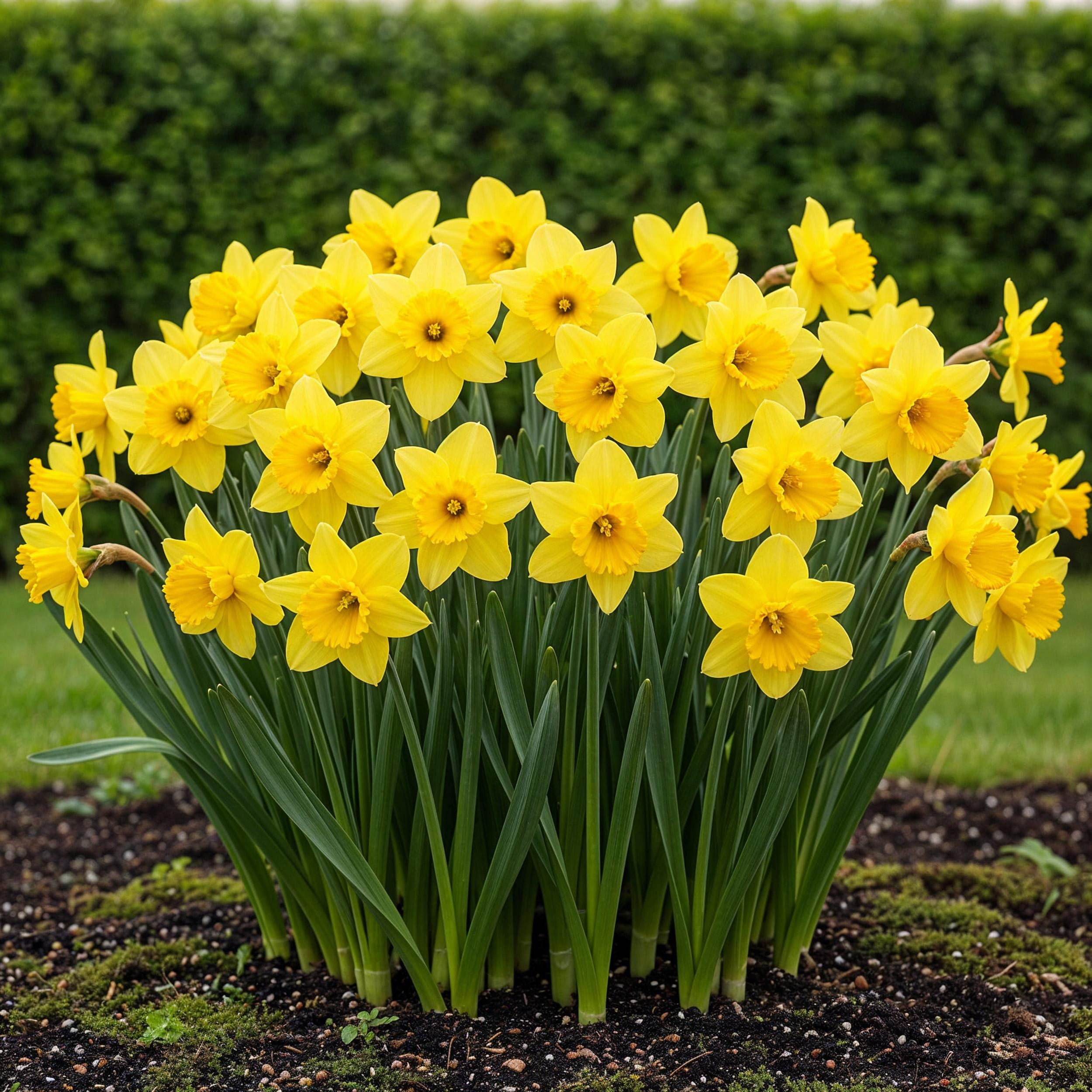 Exotenherz Blumenzwiebeln Exotenherz Blumenzwiebeln - Narzisse Osterglocke gelb (40 Stück) 12cm, (40-St)