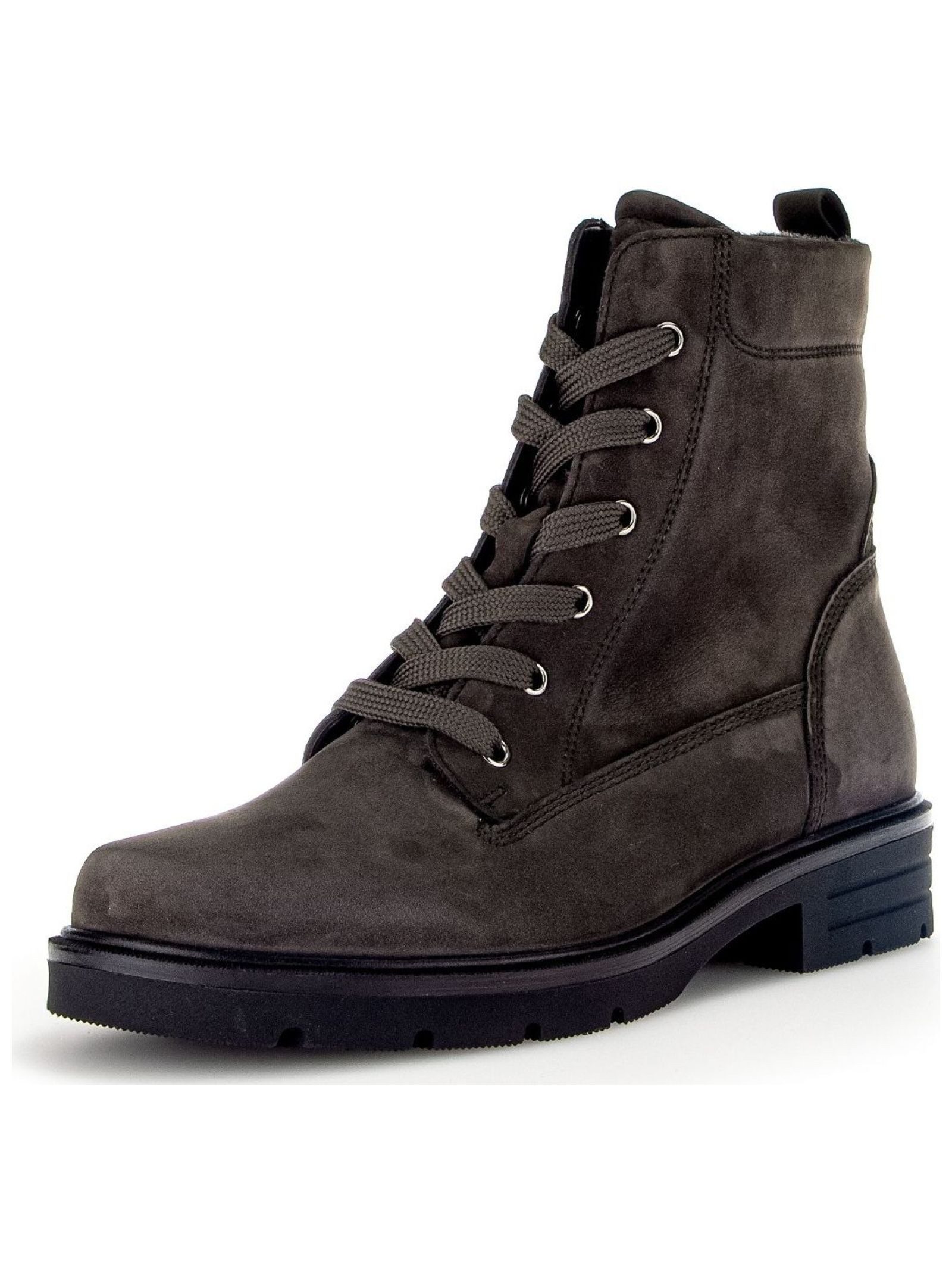 Gabor Stiefelette Nubukleder Schnürstiefelette