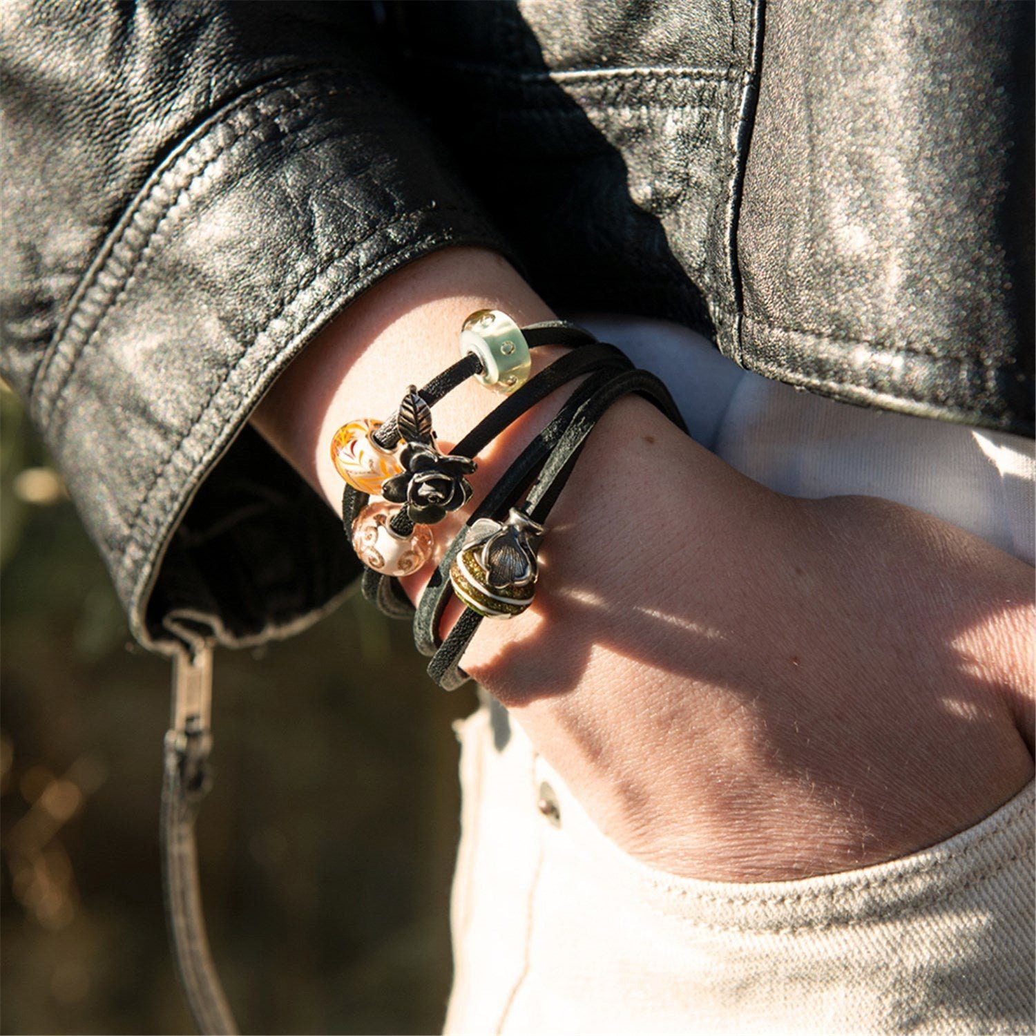 Trollbeads Kettenanhänger Rose des Herzens Anhänger, günstig online kaufen