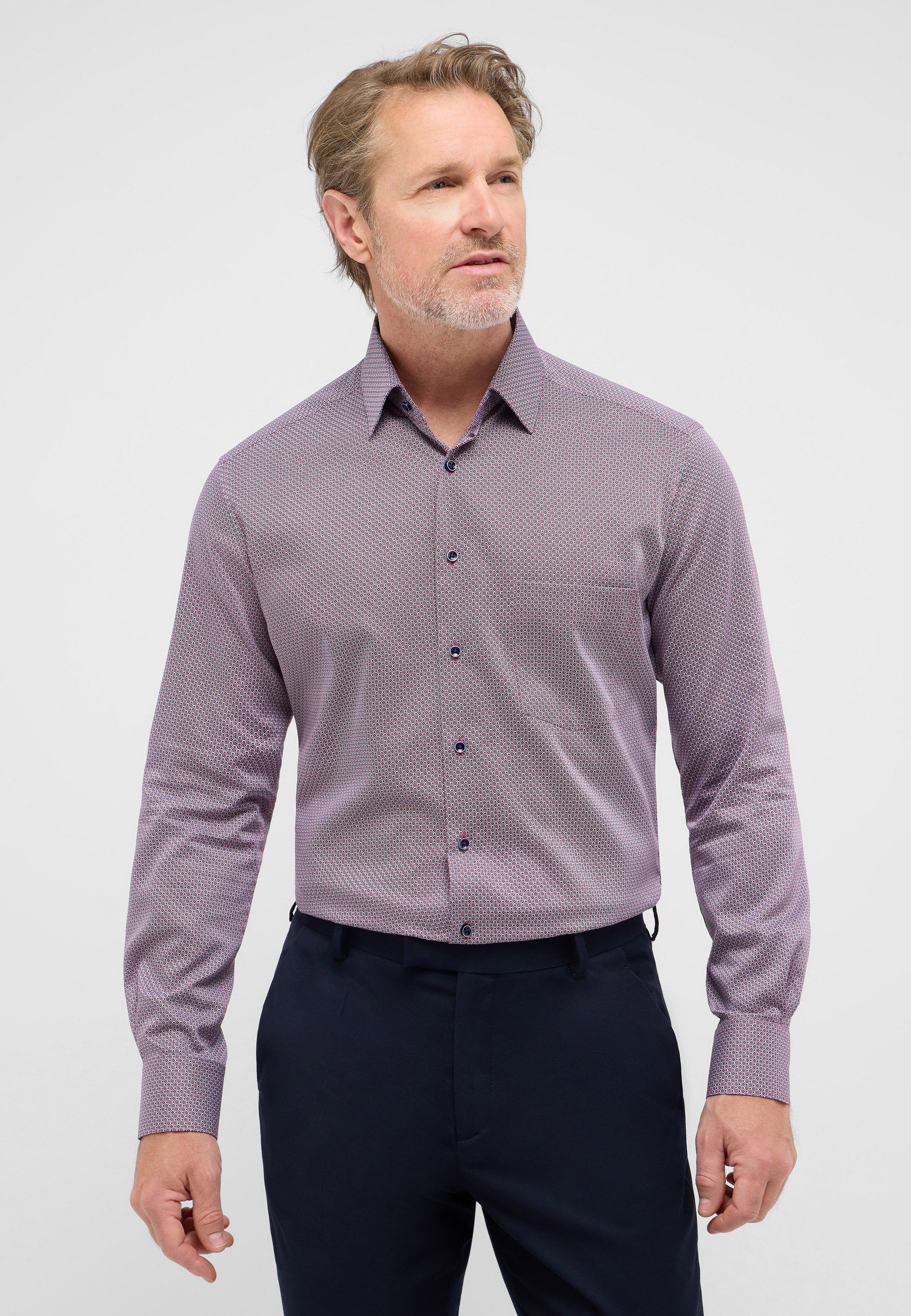 Eterna Langarmhemd MODERN FIT NON IRON günstig online kaufen