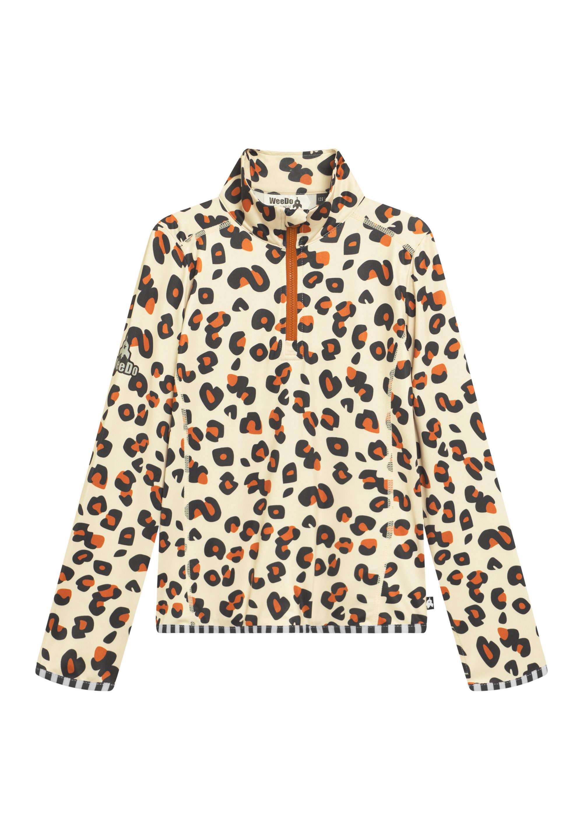 WeeDo Langarmshirt CHEETAHDO 25 Feuchtigkeitsregulierendes Funktionsshirt für Kinder