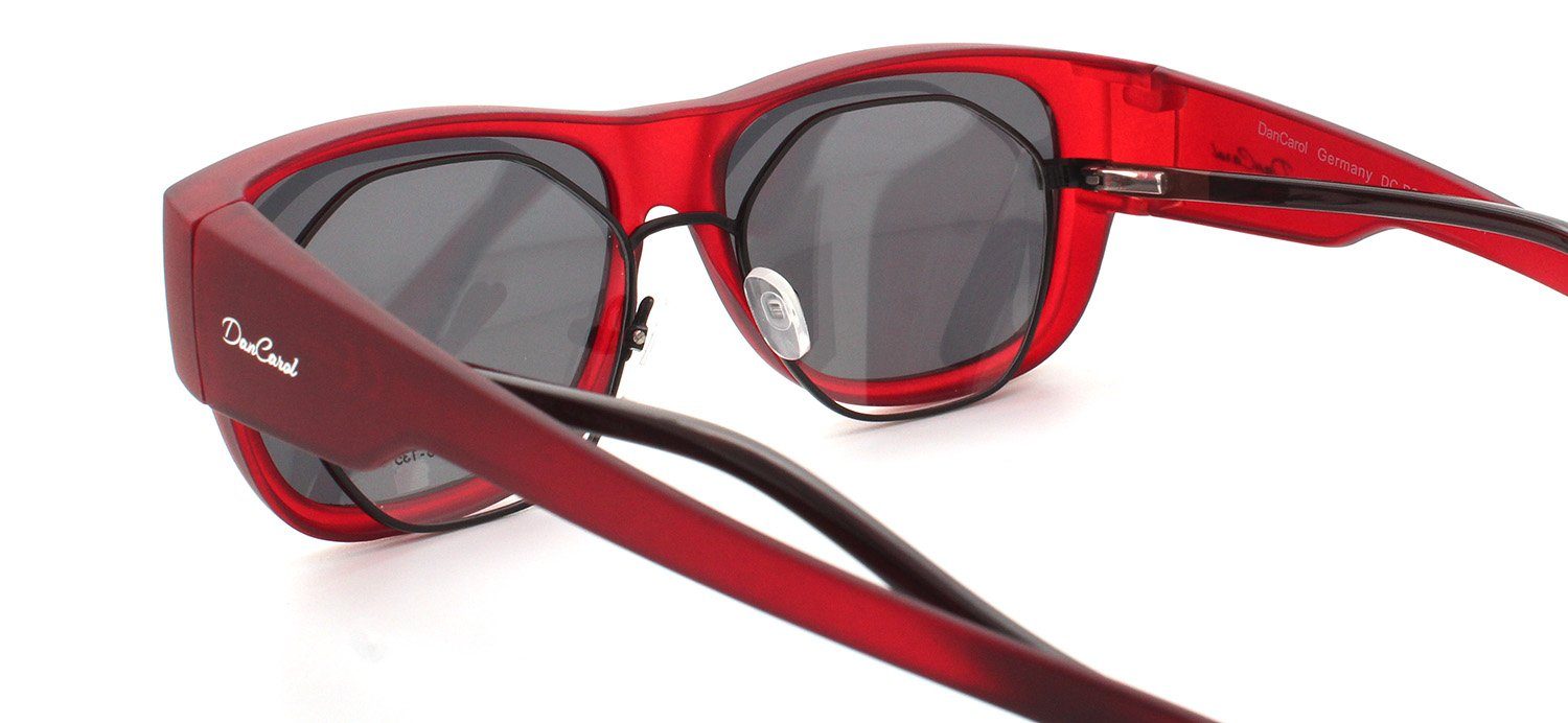 DanCarol Sonnenbrille DC-POL-2100--Überbrille -Mit Polarisierte Gläser Die Überbrille, ideal für Brillenträger