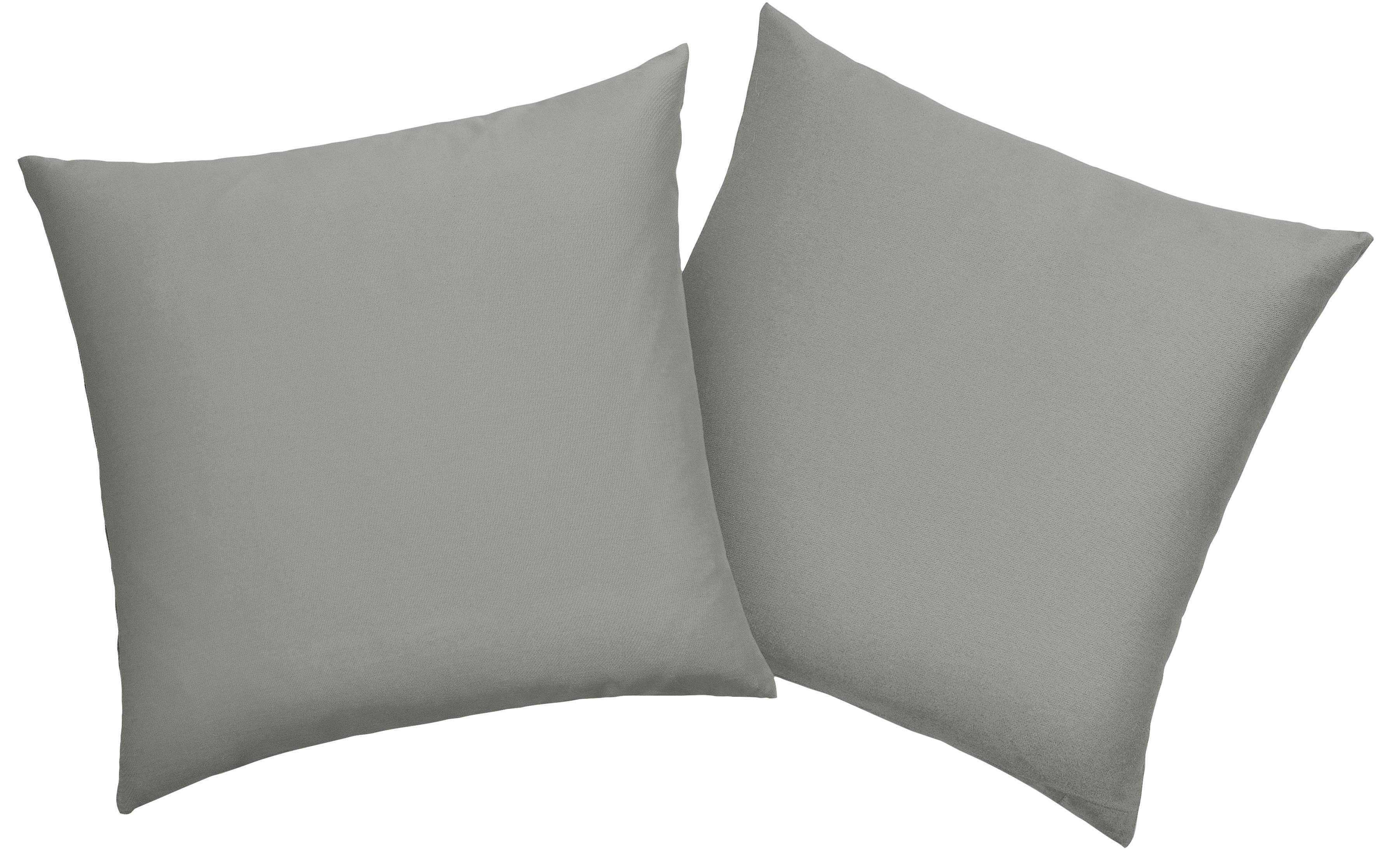 OTTO home Kissenbezug Desner 100% Microfaser, extra weich, allergikerfreundlich, (2 Stück), uni Kissenhülle, Premium Qualität, schnell trocknend, pflegeleicht