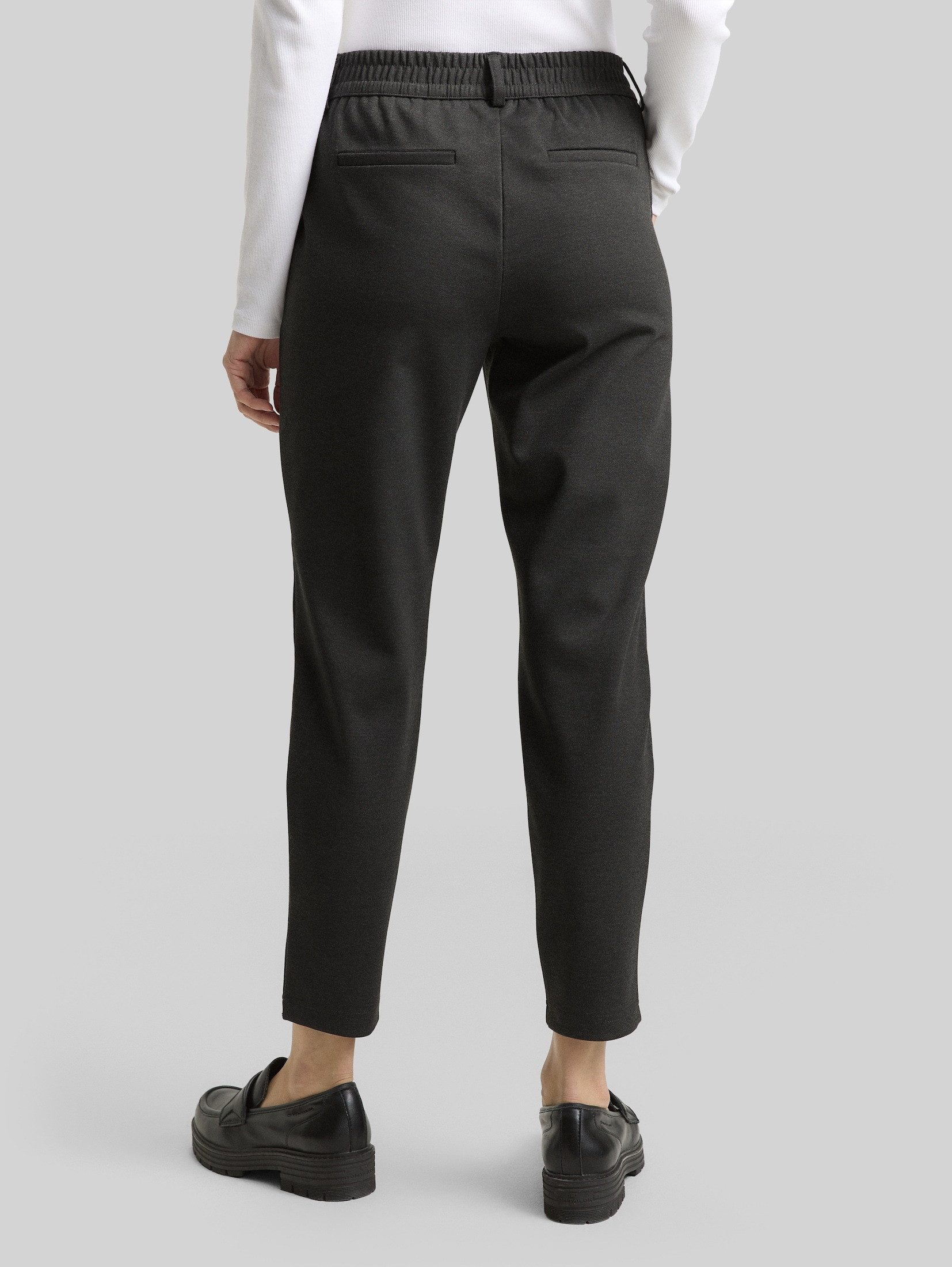 TOM TAILOR Denim Sweathose Hosen & Chino Relaxed Fit Hose mit elastischem Bund – Bild 4 von 5