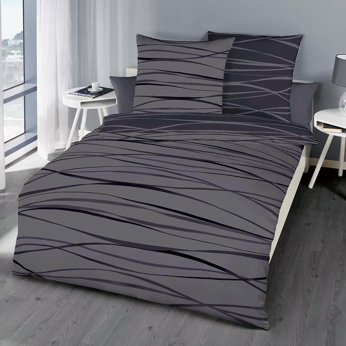 Bettwäsche Bibermotion Zinn