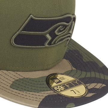 New Era Fitted Cap 59Fifty Seattle Seahawks