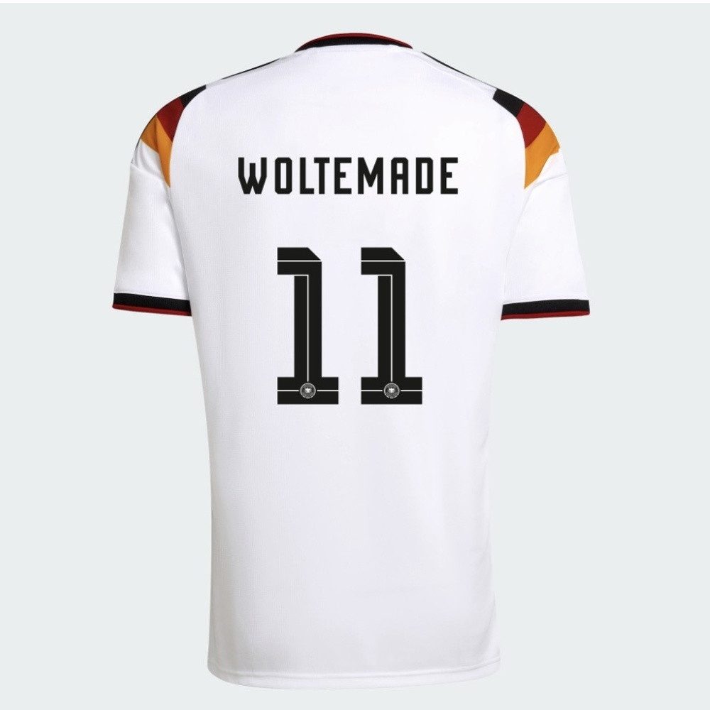 Fußballtrikot Fußballtrikot DFB Home Trikot 2026 mit Orginalflock Woltemade 11