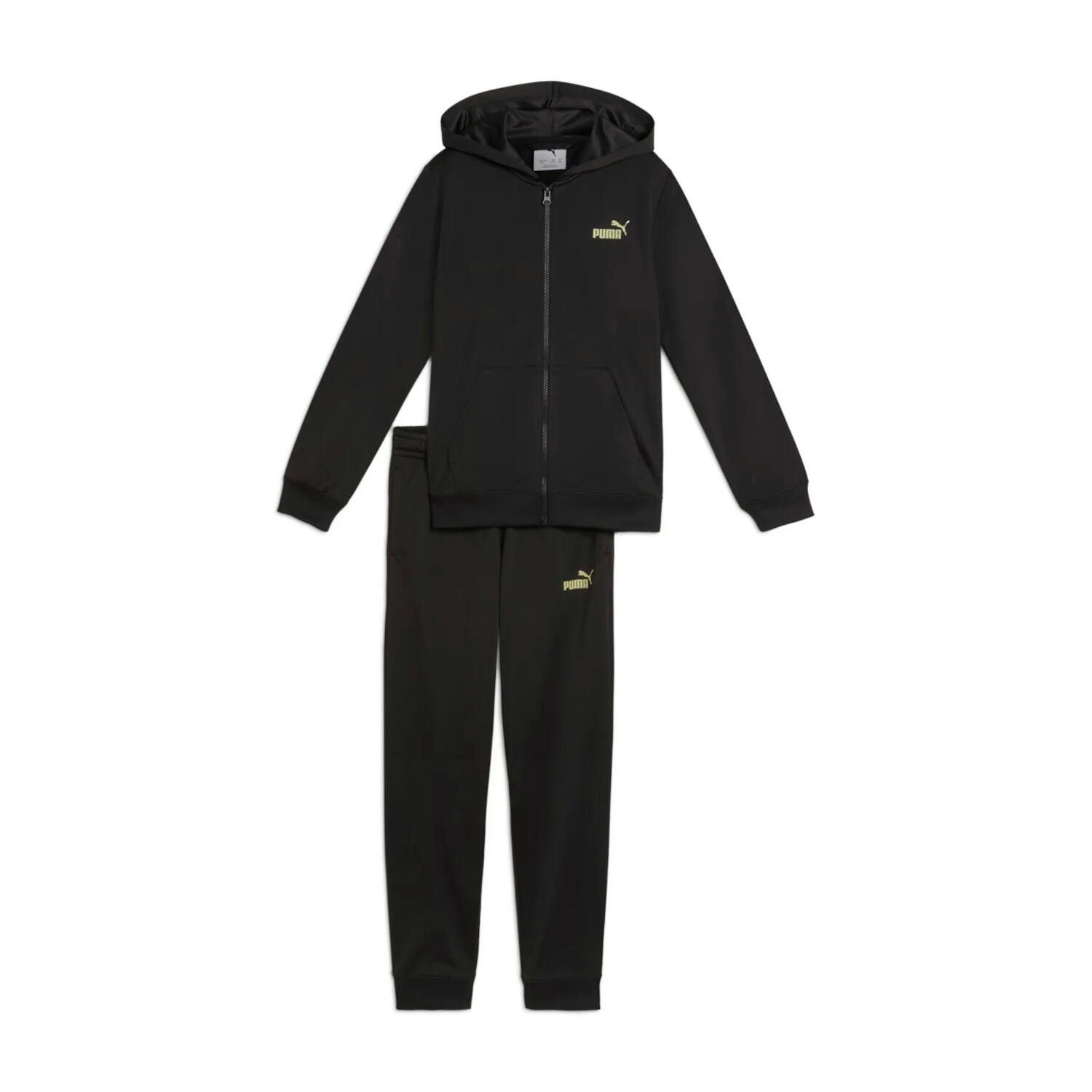 Trainingsanzug Puma Jungen Trainingsanzug Hooded Full-Zip Poly Suit B 690283