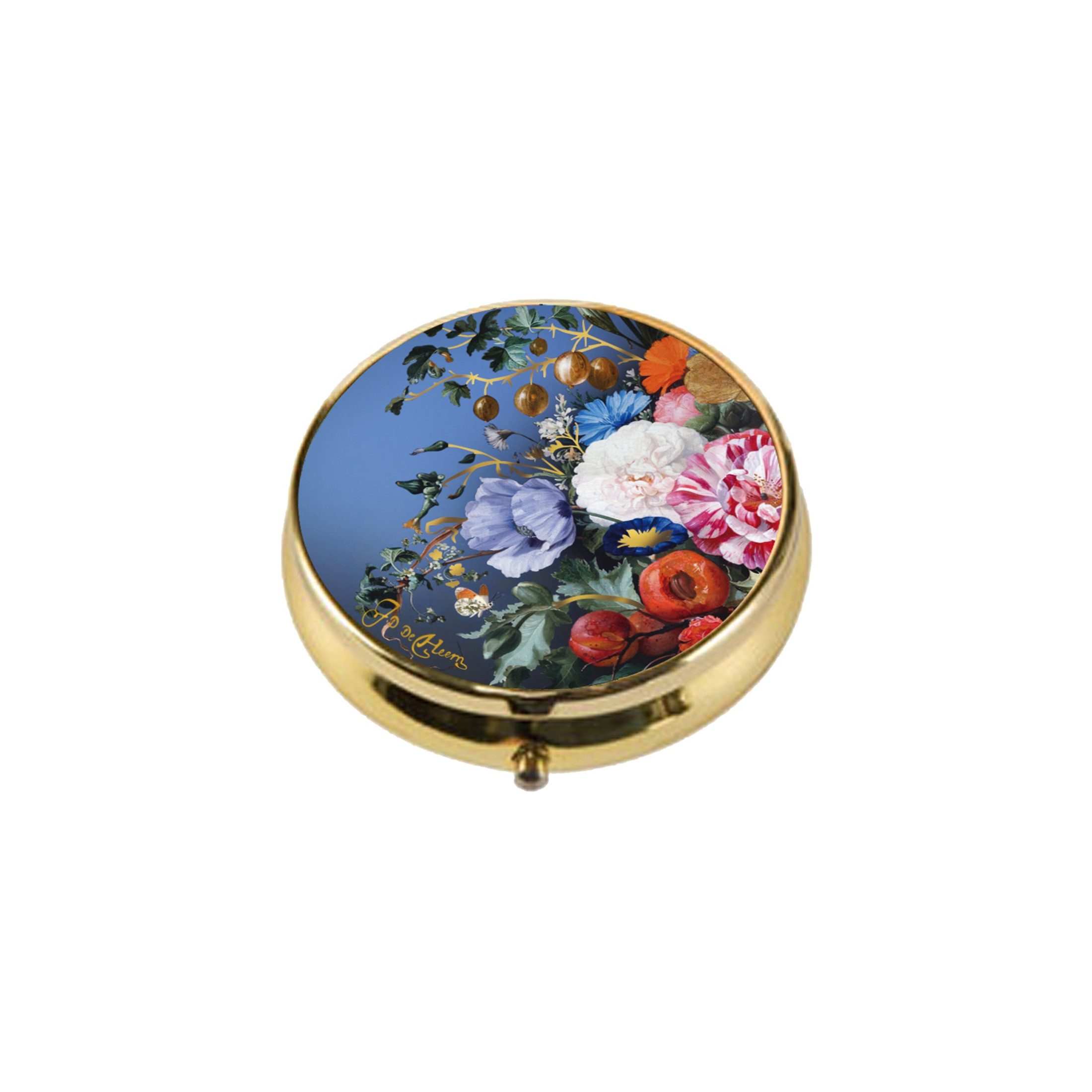 Goebel Pillendose Goebel Jan Davidsz de Heem 'kleine Pillendose Sommerblumen 5cm'