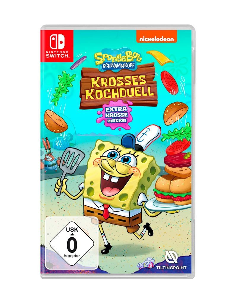 SpongeBob: Krosses Kochduell (Download Code in a Box) Nintendo Switch, Downloadcode in Box