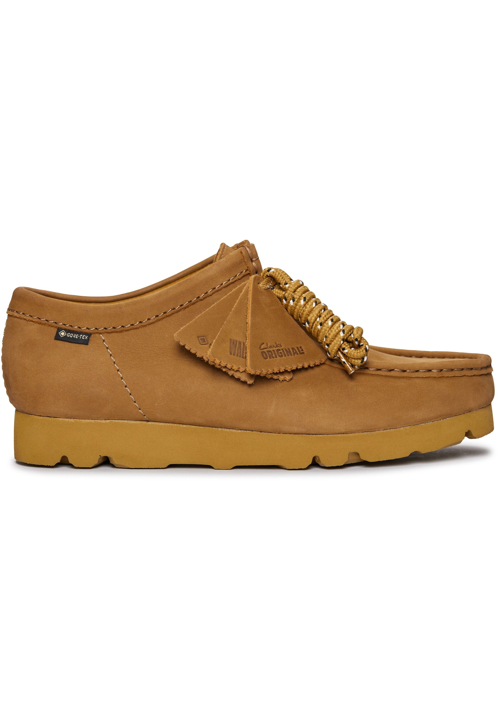 Clarks WallabeeGTX Schnürschuh mit robuster Vibram-Sohle