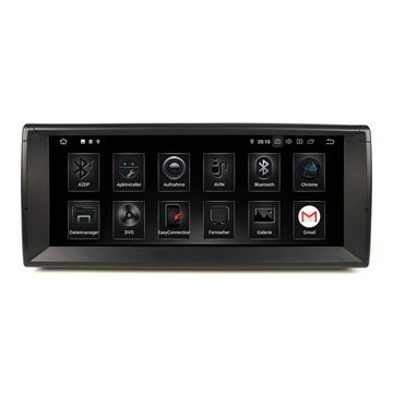 TAFFIO Für BMW E39 E53 M5 Range Rover 10" Touchscreen Android Autoradio GPS Einbau-Navigationsgerät