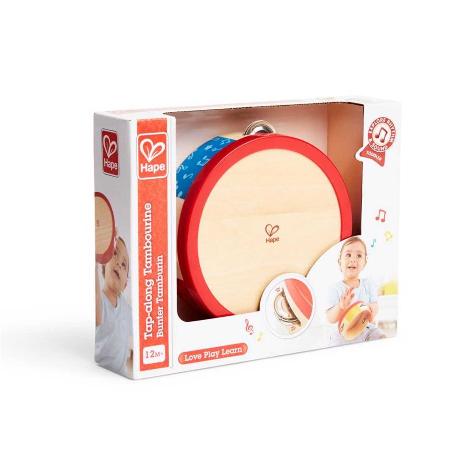 Spielzeug-Musikinstrument E0607 Bunter Tamburin