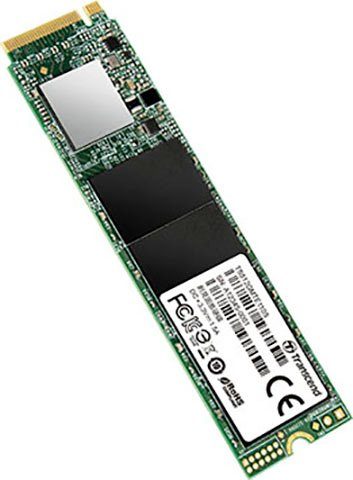 Transcend MTE110S PCIe SSD 128GB interne SSD (128 GB) 1500 MB/S Lesegeschwindigkeit, 550 MB/S Schreibgeschwindigkeit