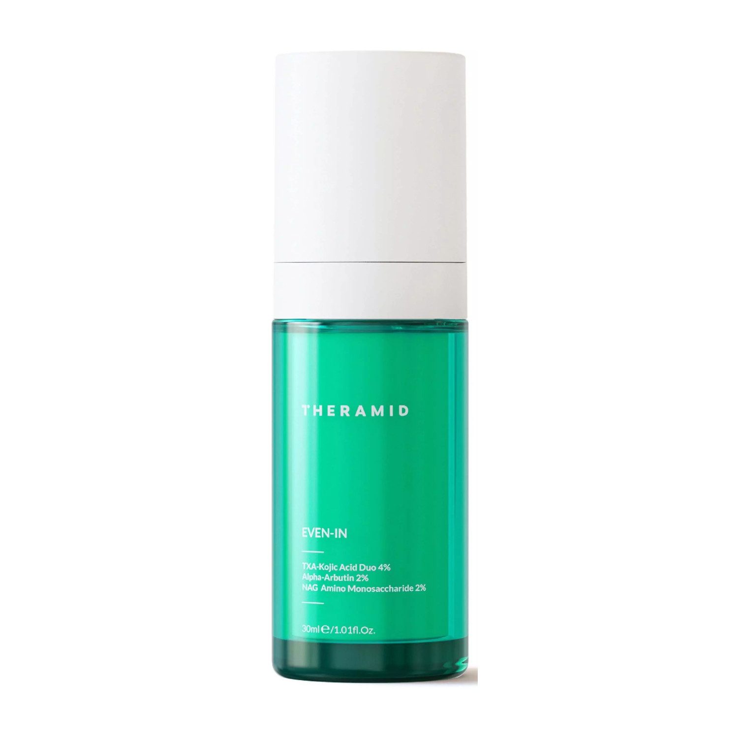 NICHE BEAUTY LAB Gesichtsserum Theramid Even In – Anti-Spot Serum gegen dunkle Flecken, TXA + Kojisäure 2 % Alpha-Arbutin Anti-Pigment Niacinamid