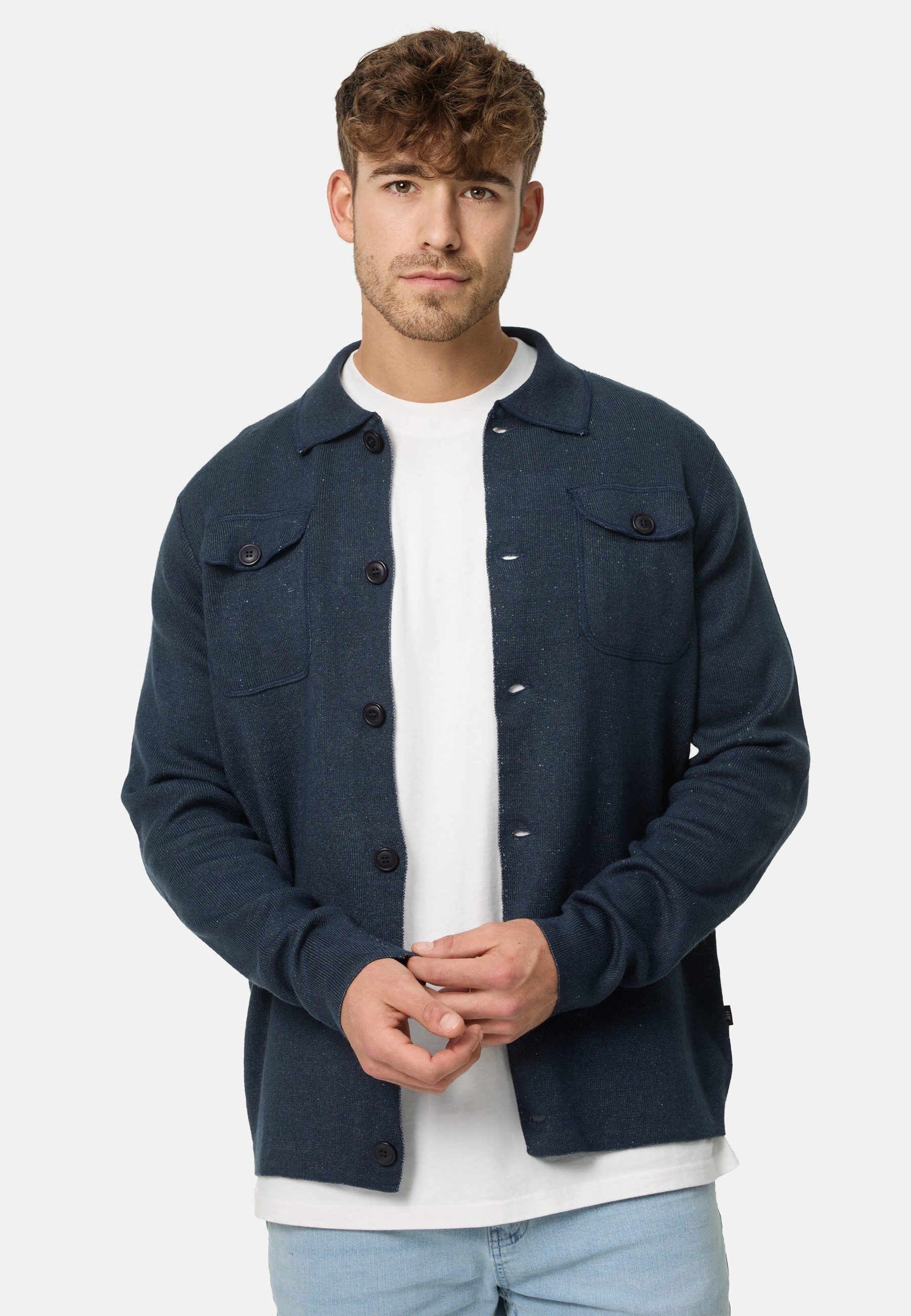 Strickjacke Herren Bradshaw Herrenstrickjacke