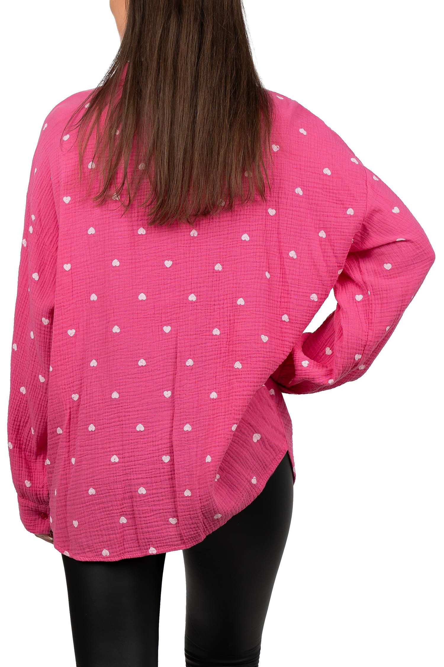 Reichstadt Hemdbluse Reichstadt Damen Musselin Bluse günstig online kaufen