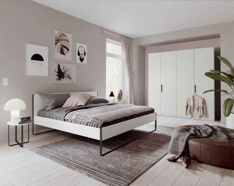 hülsta Komplettschlafzimmer NEO Schlafen, (Spar-Set, 4-St), 4- türiger Kleiderschrank, inklusive Liefer- und Montageservice