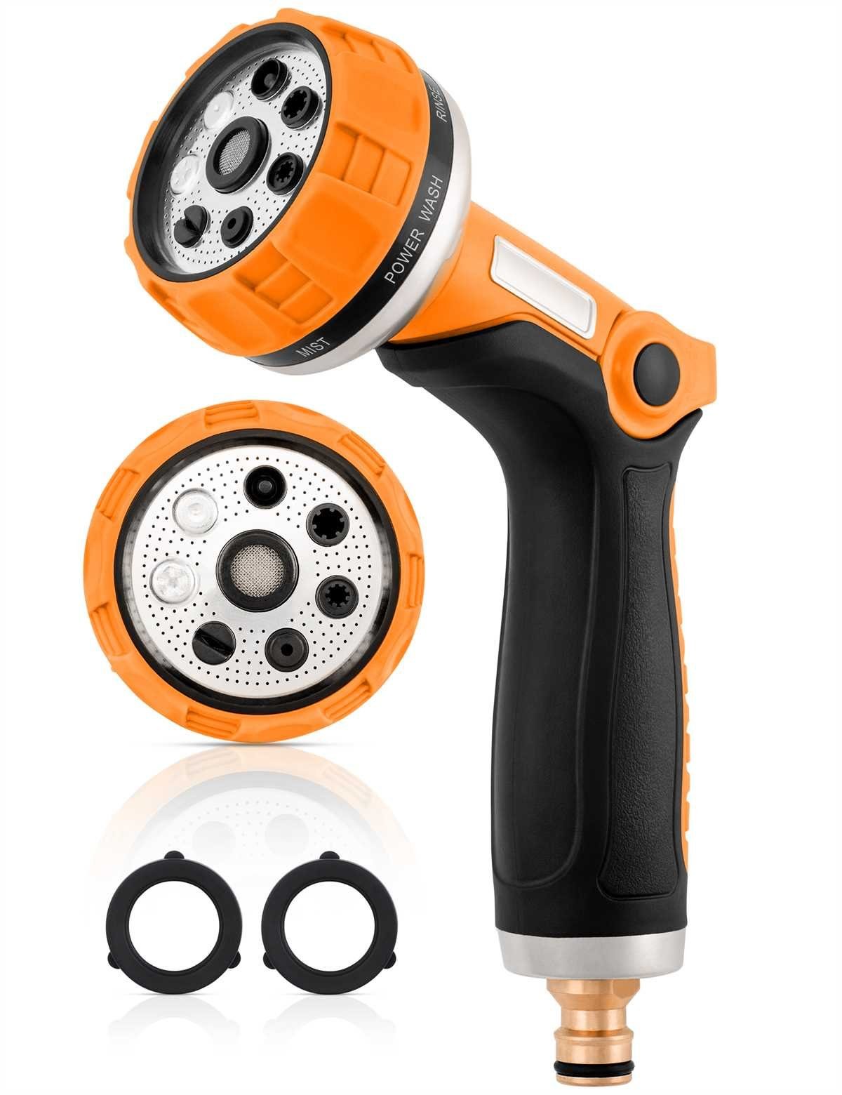 tillvex Bewässerungsbrause Garten-Handbrause Premium 10 Funktionen Spritzpi günstig online kaufen