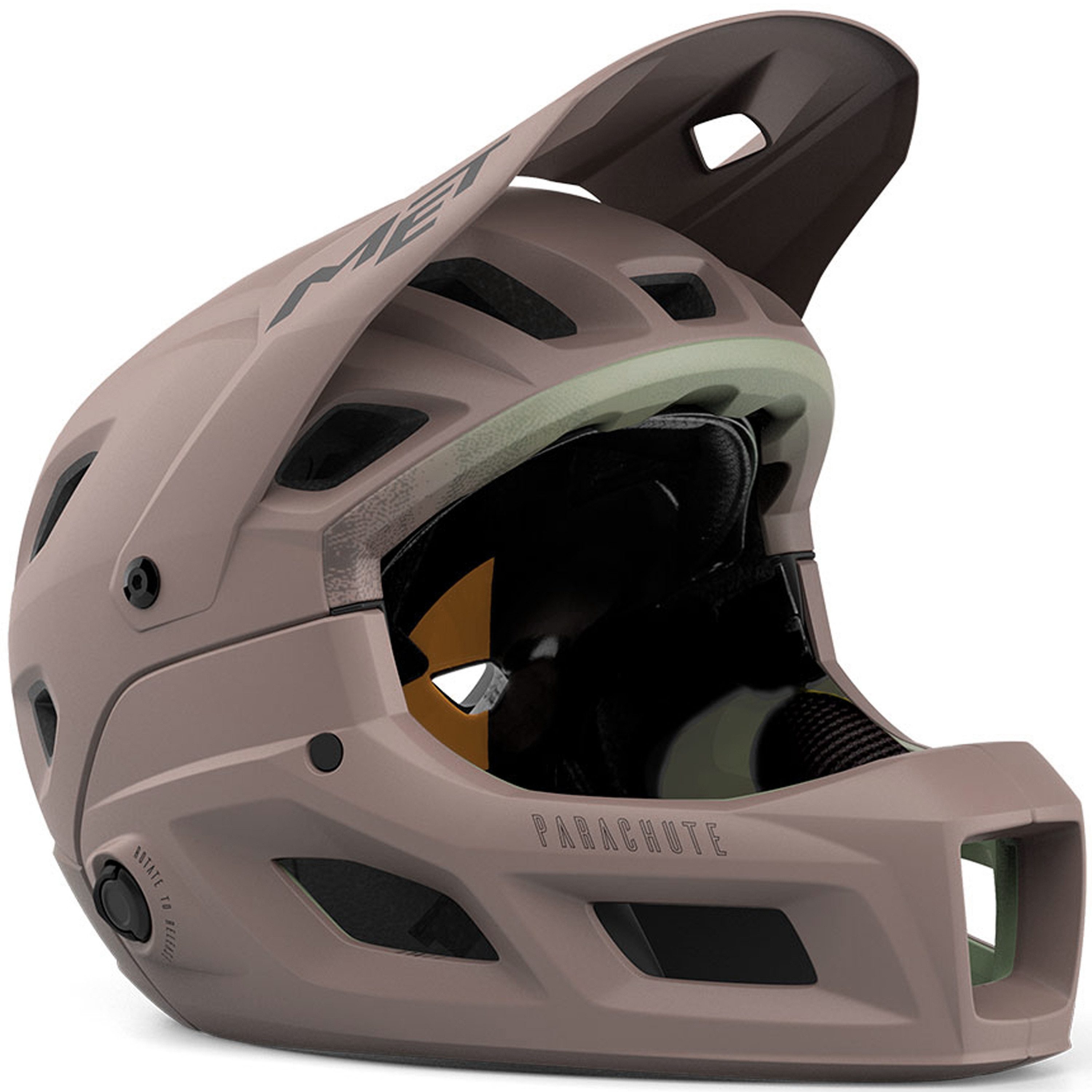 MET Fahrradhelm Parachute MCR MIPS Fullfacehelm Downhillhelm MTB