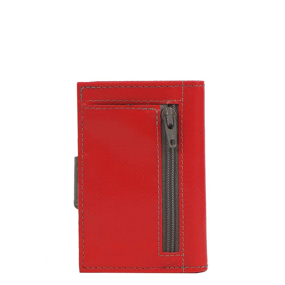 Tarpaulin Kreditkartenbörse single aus Upcycling 7clouds Geldbörse tarpaulin, Mini noonyu